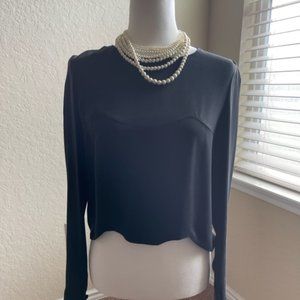 Black Chanel Blouse